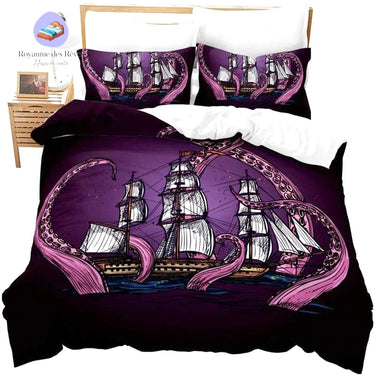Housse de Couette Pirate Kraken